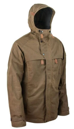 Steinkauz Wachscottonjacke Regensegen